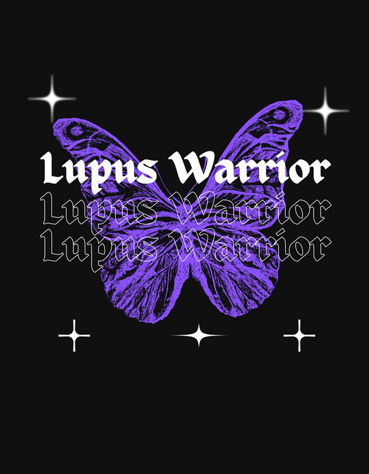Lupus Warrior Butterfly-Unisex T-Shirt