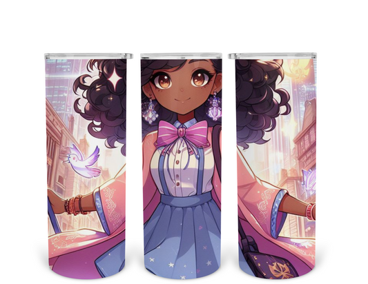 Magical Girl in the Big City Tumbler