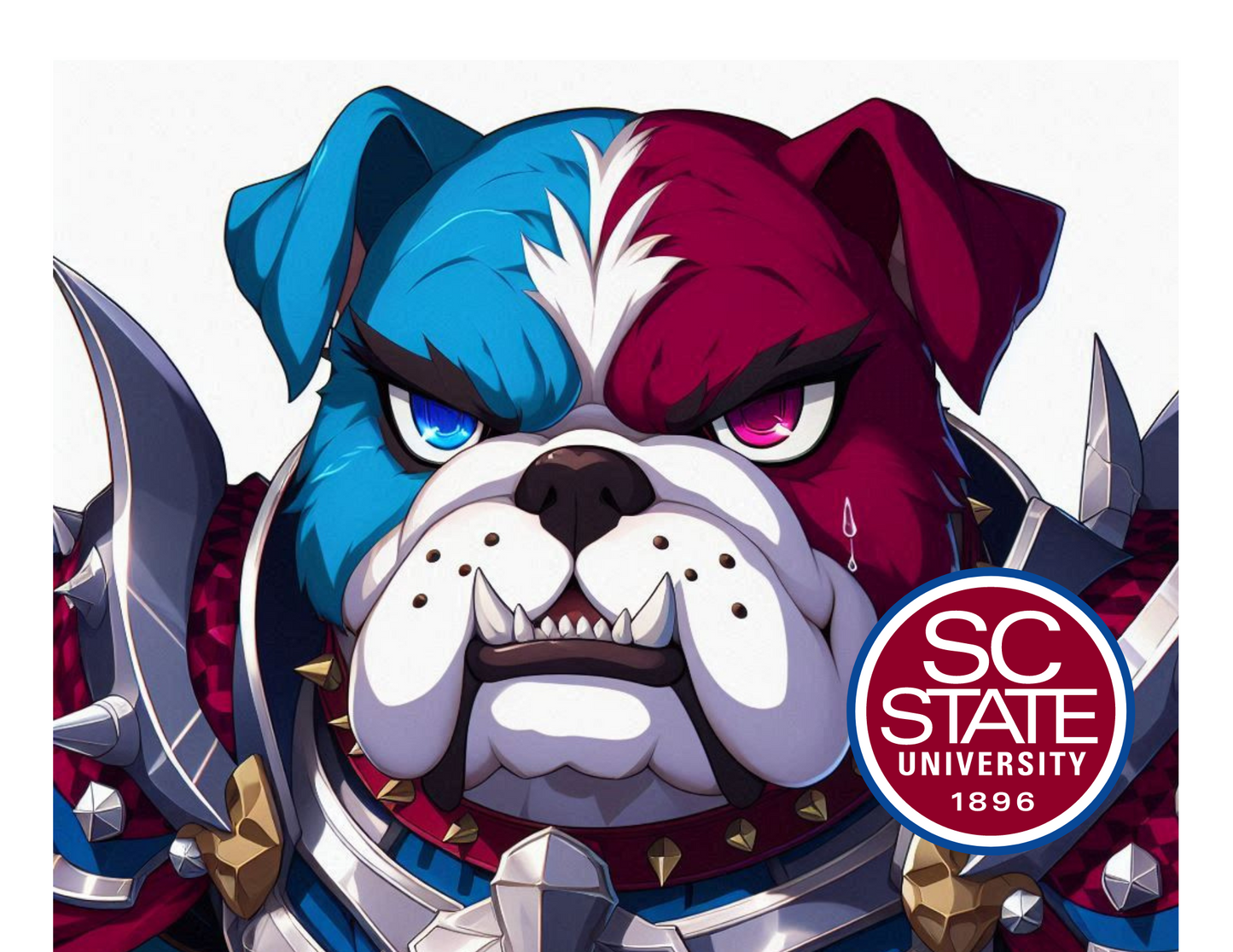HBCU Anime Mascot Tumbler