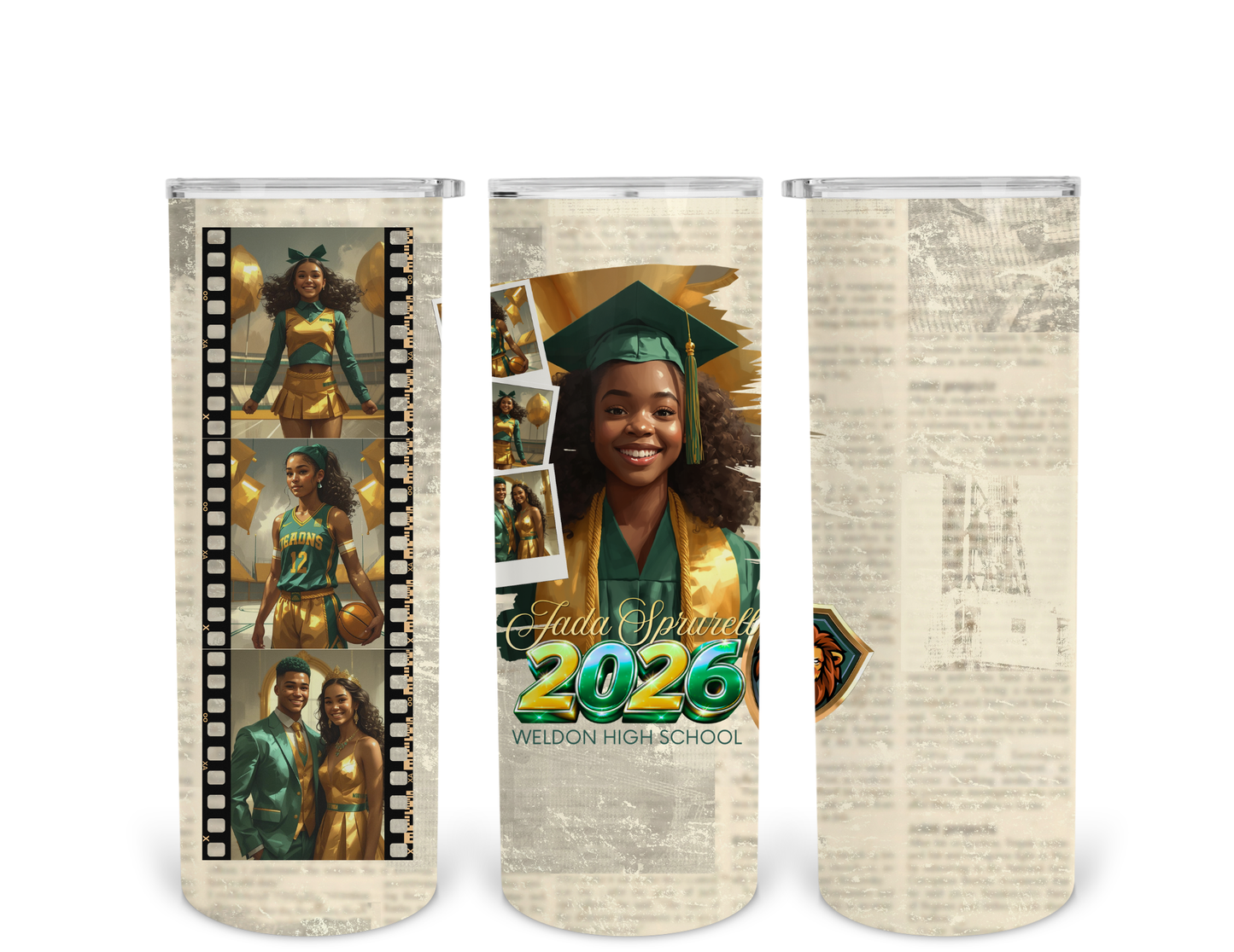 Graduation Custom Tumblers 20oz