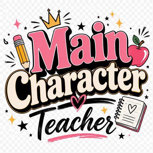 Main Character Teacher T-Shirt
