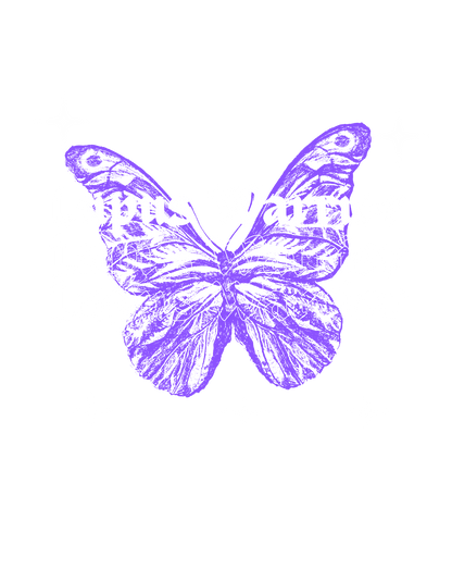 Lupus Warrior Butterfly-Unisex T-Shirt