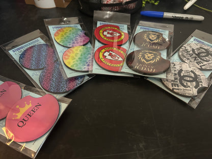 Car Coasters Ready to Ship