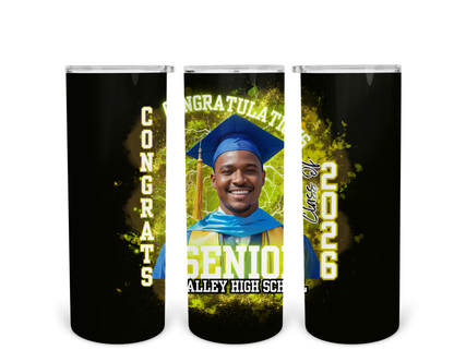 Graduation Custom Tumblers 20oz