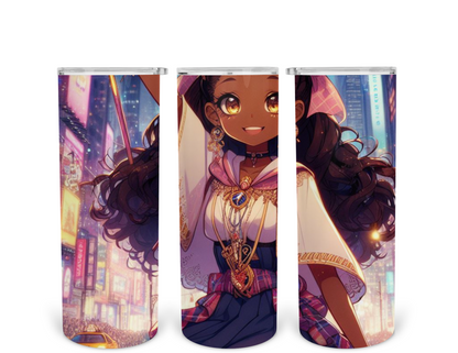 Magical Girl in the Big City Tumbler