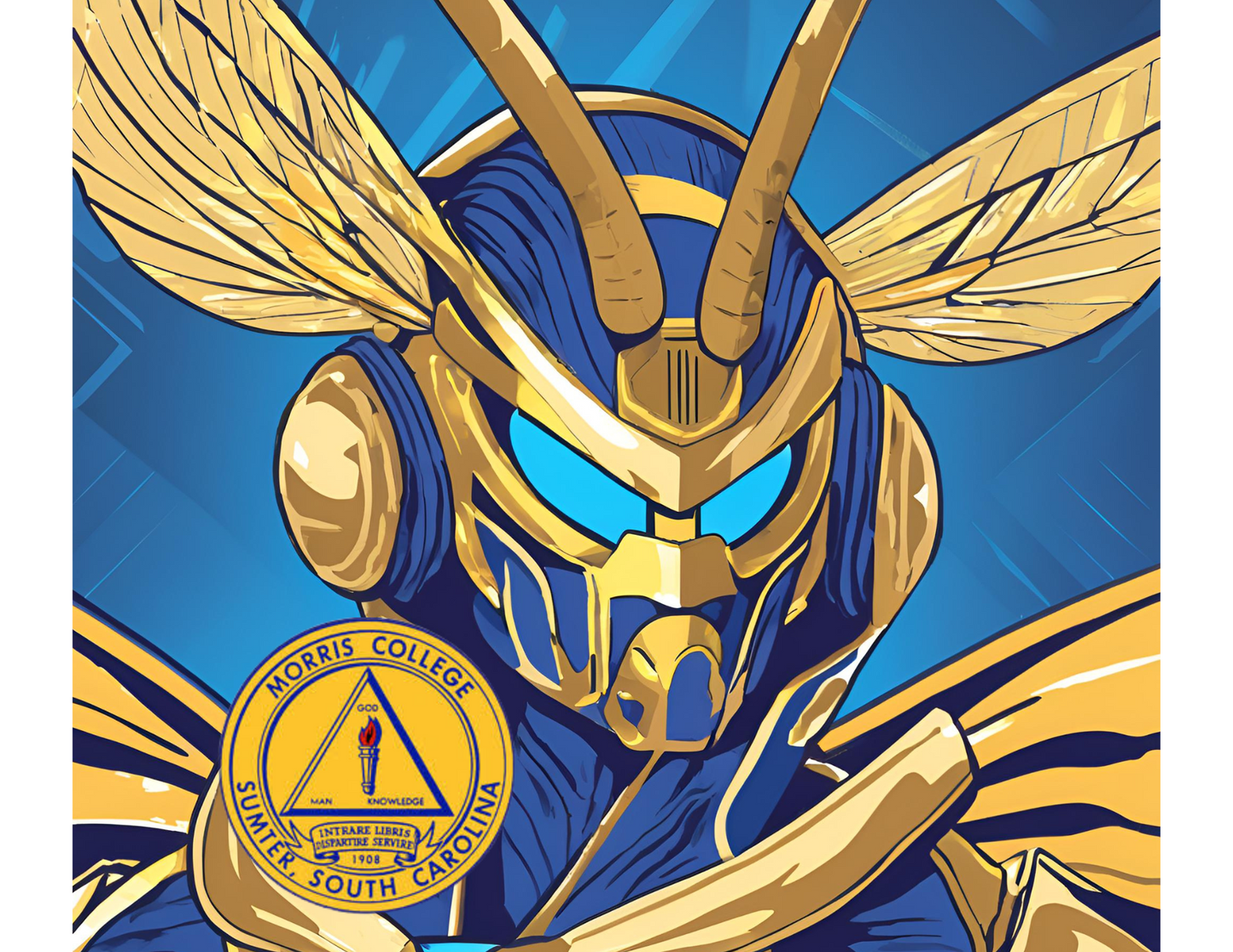 HBCU Anime Mascot Tumbler