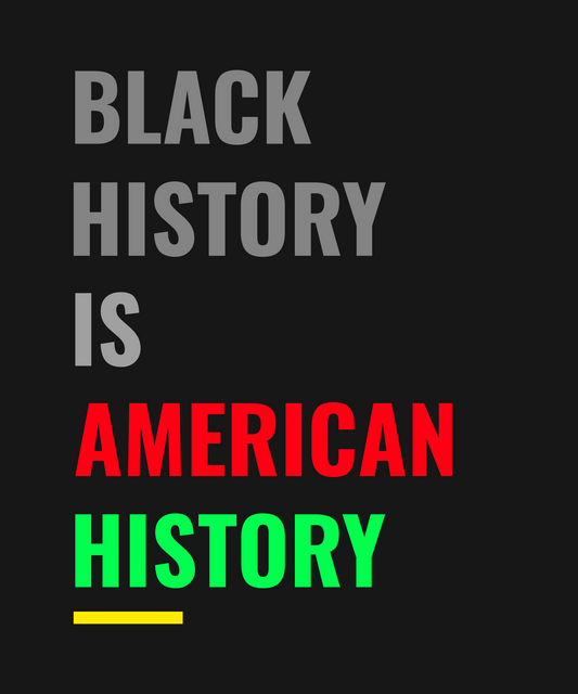 Black History is American History-Unisex T Shirt