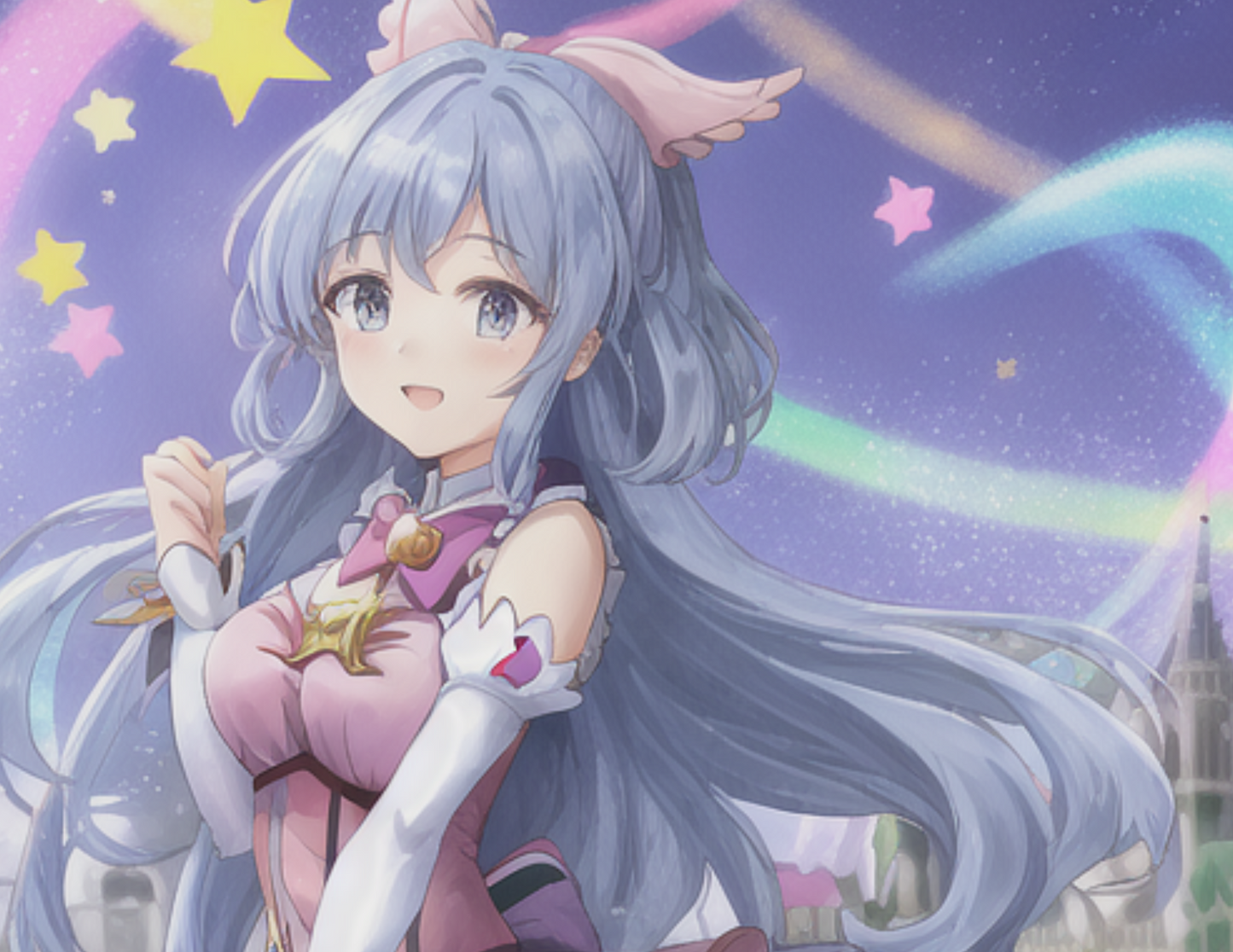 Magical Girl in the Big City Tumbler