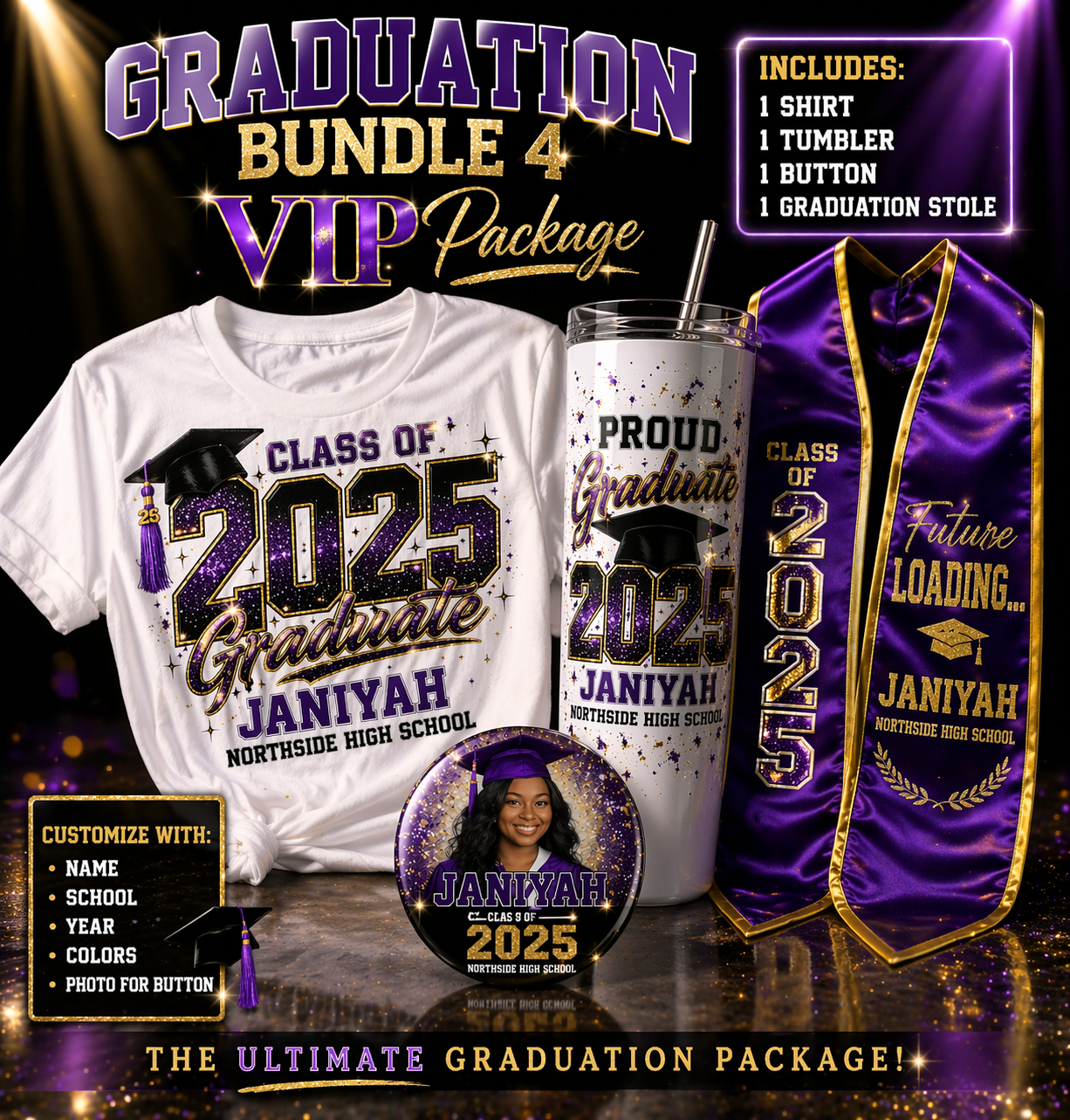 Graduation Bundle 4 – VIP Grad Package